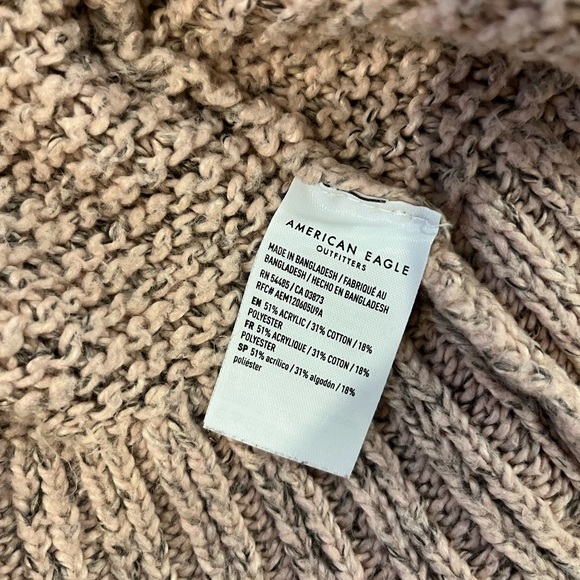 NWOT Blush Pink Boxy Crop Cardigan - Picture 8 of 8